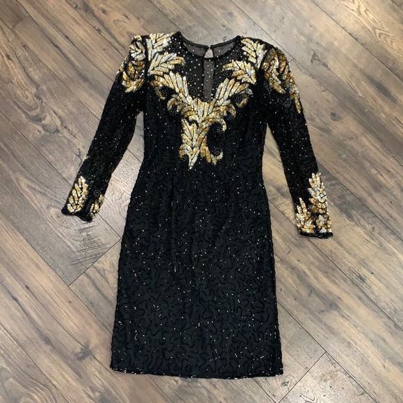 blue homecoming dress short Off the Shoulder Sequin Lace Dresses VK23101208 Occasion:festive-hues Color:Black with Light Men's Shiny Royal Blue